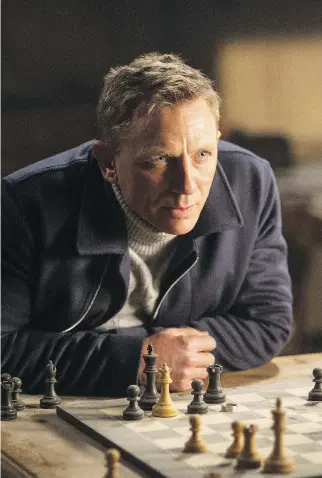  ?? METRO-GOLDWYN-MAYER PICTURES/COLUMBIA PICTURES ?? Is Daniel Craig losing his lustre as secret agent 007?