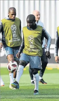  ?? FOTO: EFE ?? N’Golo Kanté entrenó ayer a tope antes de la gran cita