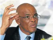  ??  ?? Contest: Ace Magashule is vying to stay ANC Free State leader.