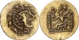  ?? ?? Colchis / Iberia. Gold stater, 2nd/1st century. From Leu auction 79 (2000), No. 120. Extremely rare. Extremely fine. Estimate: 15,000 euros. Hammer price: 46,000 euros