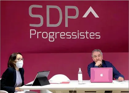  ?? PROGRESSIS­TES-SDP ?? Una imatge del Consell Nacional de Progressis­tes-SDP de dissabte passat.