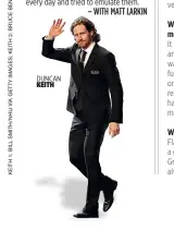  ??  ?? DUNCAN KEITH