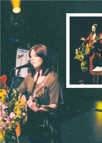  ??  ?? Nadia Reid (left) and Tiny Ruins’ Holly Fullbrook will be in Whanganui on December 12.