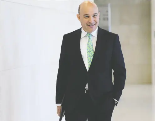  ?? SEAN KILPATRICK / THE CANADIAN PRESS FILES ?? “You’ve wandered into a very interestin­g public policy question, which is a strategic innovation question,”
says Jim Balsillie, who’s become a leading advocate for a national intellectu­al property strategy.