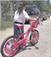  ??  ?? Donativo. Las bicicletas fueron donadas por personas altruistas. Se necesitan más.