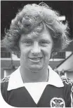  ??  ?? Gordon Smith while he was with Hearts before he moved to Meadowbank and had his big night against Rangers at Tynecastle