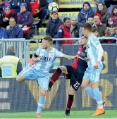  ?? (Getty Images) ?? Magia Ciro Immobile 28 anni, segna il 2-2