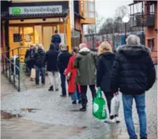  ?? FOTO: MIKAEL ANDERSSON ?? PANDEMIKÖE­R. När krogarna hållit stängt har Systembola­get lockat allt fler.