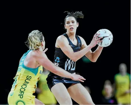  ?? PHOTO: PHOTOSPORT ?? Kayla Cullen says only a full team effort will drag them back into the Constellat­ion Cup.