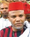  ?? AFP ?? Nnamdi Kanu