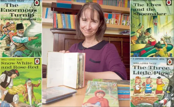  ??  ?? MAZING: Helen Day is the owner of 1 500 Ladybird books.