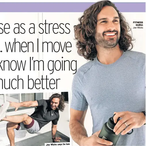  ?? ?? FITNESS GURU: Joe Wicks