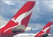  ?? REUTERS ?? ■ File photo of Qantas aircraft.