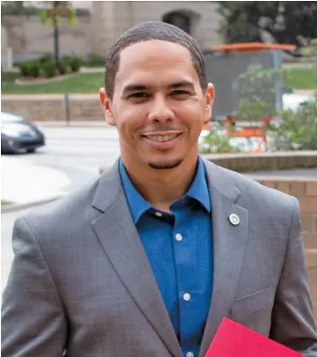 ??  ?? State Senate District 6 candidate Jaha Howard posted a series of anti-gay and misogynist­ic statements on Facebook from 2011-2014. (File photo)