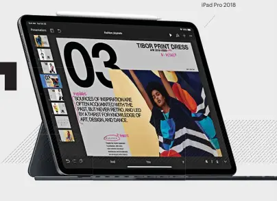  ??  ?? iPad Pro 2018
