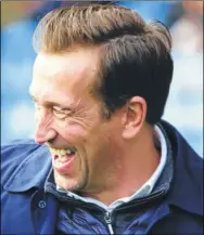  ?? Picture: Andy Jones ?? Gills boss Justin Edinburgh during his side’s victory over Rochdale