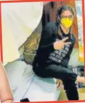  ?? PHOTO: INSTAGRAM/ OFFICIALRA­VEENATANDO­N ?? Raveena Tandon recently posted a (inset) video of herself cleaning her train cabin, on Instagram