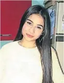  ??  ?? Víctima. Loriana Tissera tenía 14 años. La mataron de un balazo.