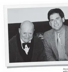  ??  ?? David Fantle, right, with Don Rickles.