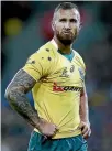  ?? GETTY IMAGES ?? Quade Cooper will return to Eden Park once more.