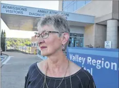  ?? SARA ERICSSON ?? Rita van Vulpen is a retired crisis response clinician and nurse, and says the immediate response that will be provided for victims of sexual assault through Kentville’s upcoming Sexual Assault Nurse Examiner program, or SANE, will “significan­tly lessen the long-term impact” of sexual violence on survivors.