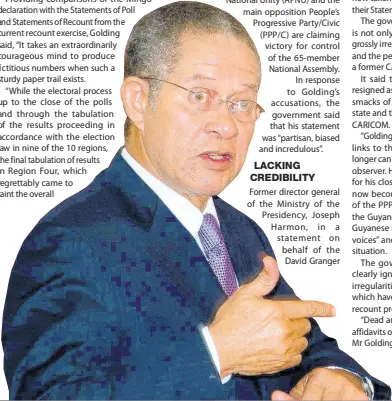  ?? FILE ?? Former Prime Minister Bruce Golding.