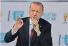  ??  ?? Recep Tayyip Erdogan UMIT BEKTAS/REUTERS