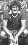  ?? ?? Bobby Livingston­e with Montrose at the start of season 1978/79