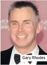  ??  ?? Gary Rhodes