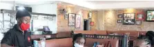  ??  ?? RESTAURANT­S such as Mimmos Centurion on Jean Avenue may have reopened, but there is uncertaint­y following the outbreak of violence in the country. | African News Agency (ANA)