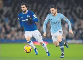  ?? FOTO: GETTY ?? André Gomes, durante un partido ante el Manchester City