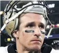  ??  ?? Drew Brees