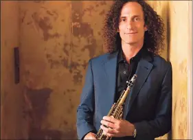  ?? Kenny G / Contribute­d photo ?? Musician Kenny G will perform at the Ridgefield Playhouse Dec. 13 at 7:30 p.m.