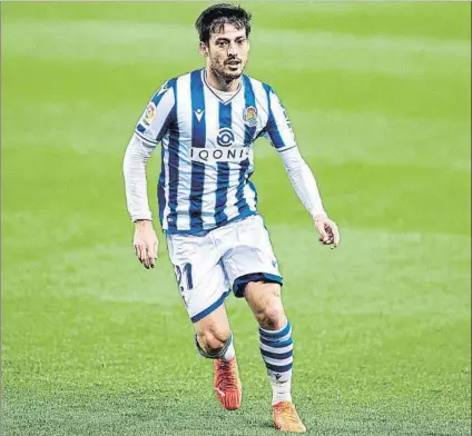  ?? FOTO: LALIGA ?? David Silva tendrá la oportunida­d de volver a expresarse hoy sobre el césped de Anoeta. El equipo le necesita