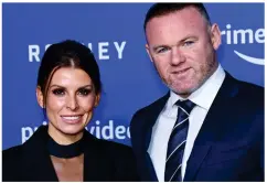  ?? ?? Sued: Coleen Rooney and her husband Wayne