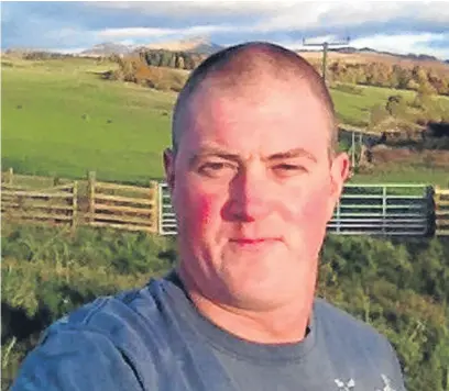  ??  ?? Farmer David Harris’s cheeky online ad for a wife, above, got hundreds of replies.