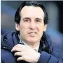  ??  ?? Emery says Arsenal need points on road