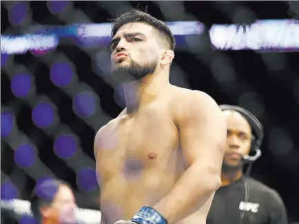  ?? Steve Luciano ?? The Associated Press Kelvin Gastelum wants to breathe new life into “The Ultimate Fighter” when starts as a coach on the show in the upcoming weeks.