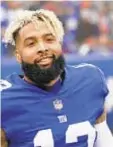  ??  ?? Odell Beckham