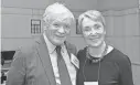  ?? PROVIDED BY DENISON UNIVERSITY ?? Denison University alumni Don and Teckie Shackelfor­d have created a $21 million endowment to fund a program that provides up to 20 Columbus City School students with full-tuition scholarshi­ps each year.