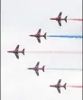  ??  ?? AT RISK
Red Arrows