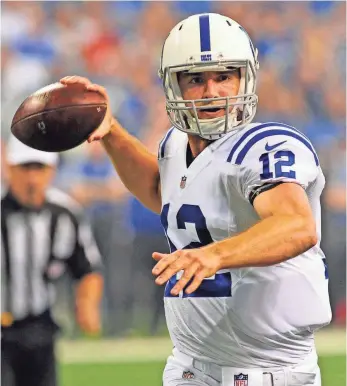  ?? THOMAS J. RUSSO, USA TODAY SPORTS ?? The Colts’ Andrew Luck is returning from a major injury and adjusting to a new scheme.