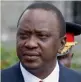  ??  ?? Uhuru Kenyatta