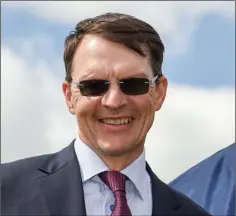  ??  ?? Aidan O’Brien and his Ballydoyle battalions will be launching a major assault as racing resumes in the U.K., and on home soil.