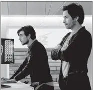  ??  ?? CBS’ new suspense thriller Salvation stars Charlie Rowe (left) and Santiago Cabrera as part of the team trying to prevent an asteroid from destroying Earth.