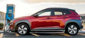  ??  ?? The Kona Electric does at least 400km in real-world driving, just enough not to have to be an EV-range obsessive.