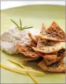  ?? CHRIS ANDRE — PARTIES THAT COOK ?? This bright, flavorful dip is fantastic served with veggies or homemade pita chips.