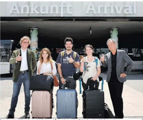  ??  ?? Erstmals wurden türkische Austauschs­tudenten nach Österreich eingeladen. Sie begeben sich auf die Suche nach ....