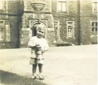  ??  ?? ●●Brian Wolstenhol­me when he lived at Bruntwood Hall as a child