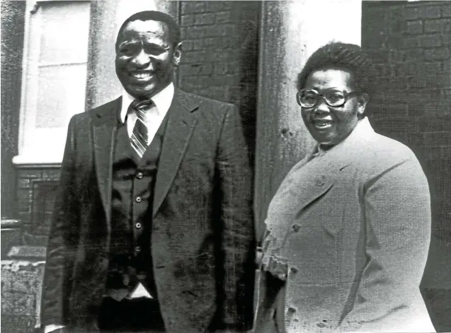  ?? Picture: Arena Holdings Archive ?? MURDERED IN THE STRUGGLE Lawyers and anti-apartheid activists Griffiths and Victoria Mxenge were both brutally assassinat­ed in the turbulent 1980s. Victoria Mxenge handled the arrangemen­ts for Bulelani Ngcuka’s release from prison and looked forward to his wedding soon after. But she was killed just before the political prisoner walked free. He was to attend her funeral before his wedding.
